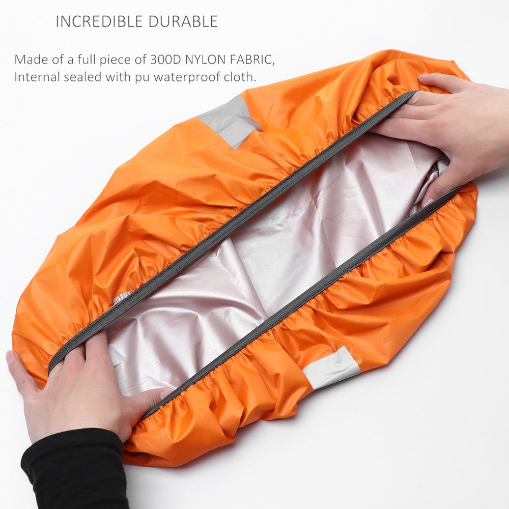 غطاء حقيبة ظهر عاكس للضوء سعة  - مراجعة Rain Cover Backpack وسعره