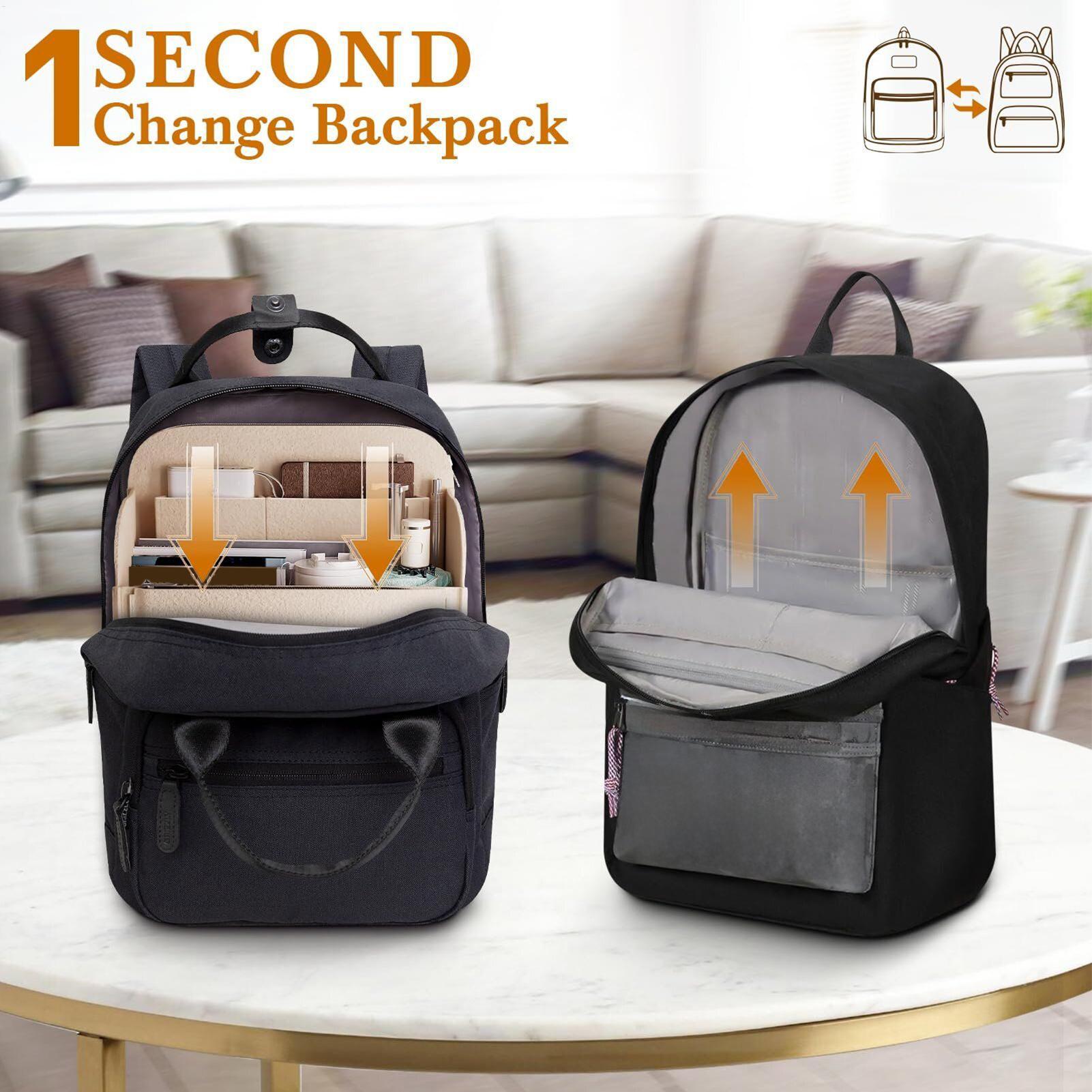 حقيبة تنظيم داخلية للحقيبة الم - مراجعة Backpack Insert Organizer وسعره